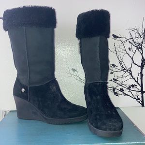 UGG Joslyn Fold Down Platform Wedge Boot